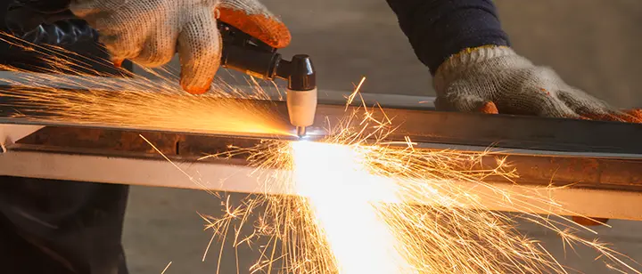 plasma cutting thin metal